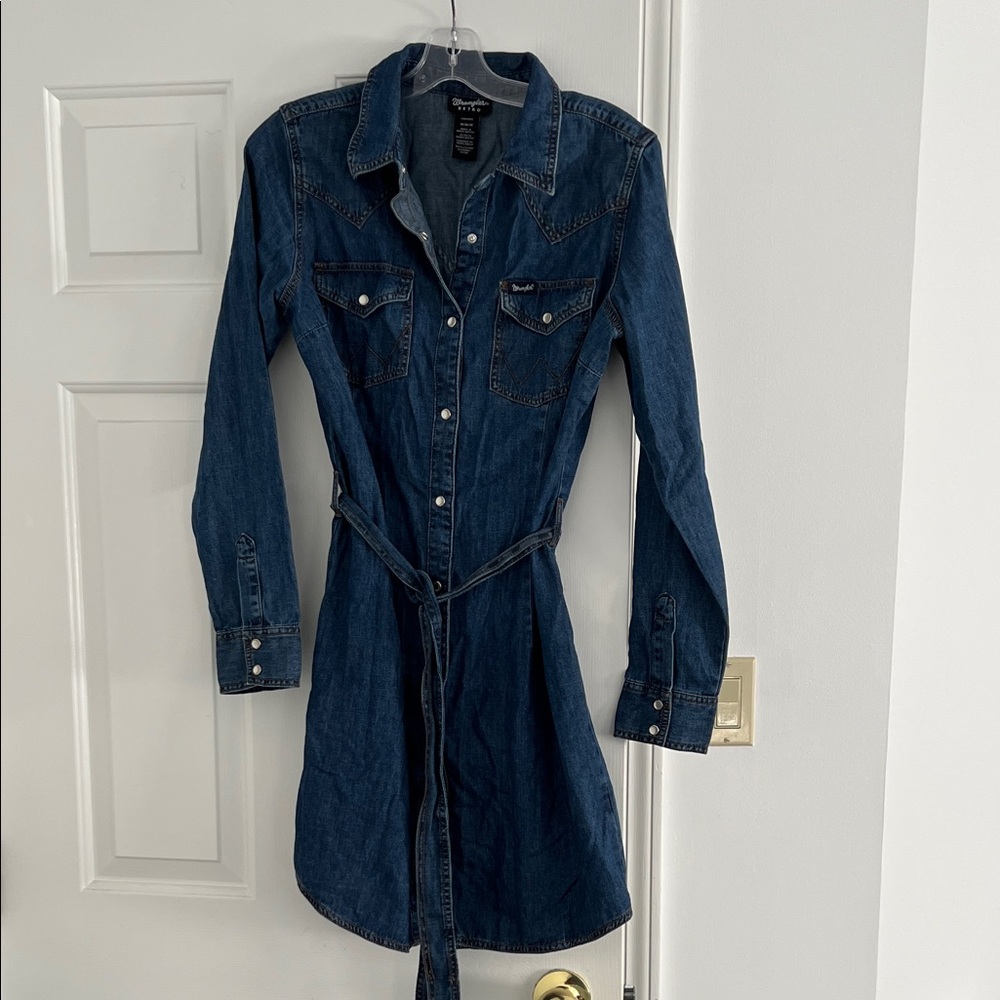 Wrangler Blue Denim Dress